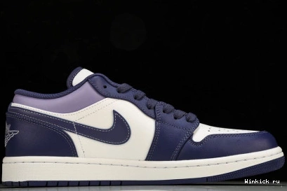 1 Purple “Covered Jordan Tones” Low 1030